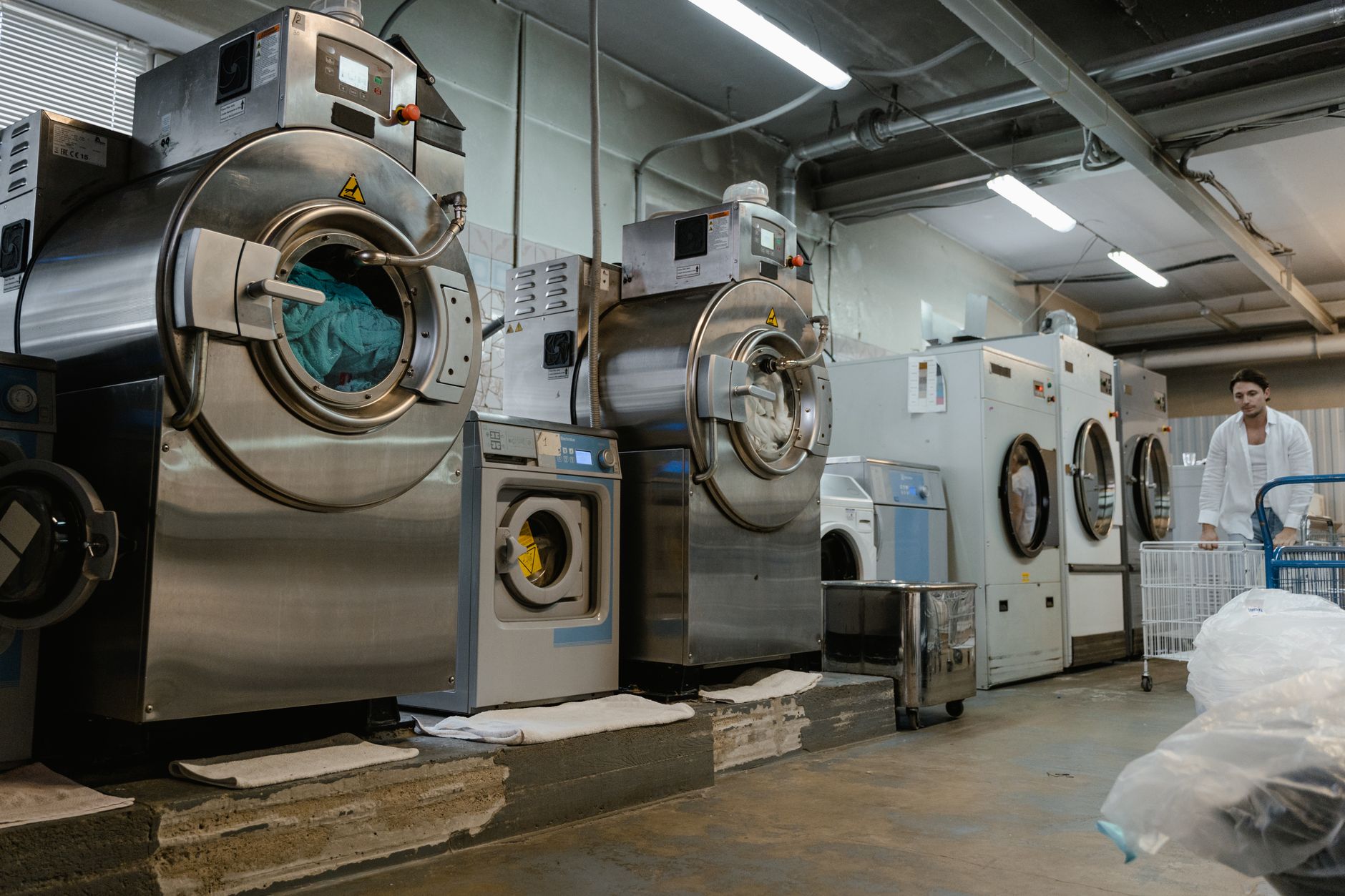 Blanchisserie industrielle à Villejuif